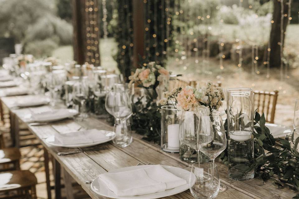 Intimate wedding