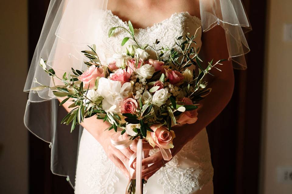 Bride in italy