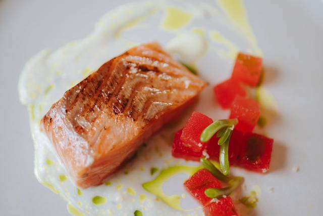 Salmon starter