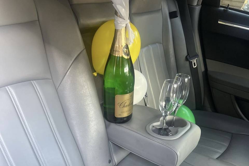 Black and white baby Bentley