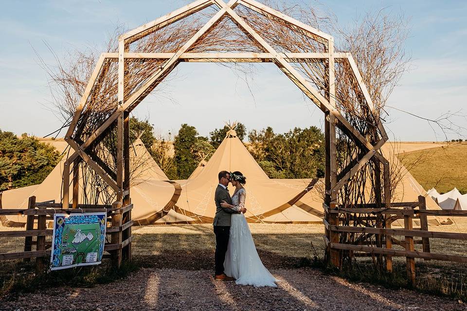 Sheepdrove Arch