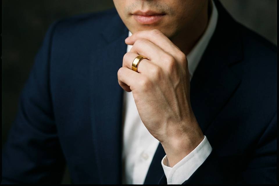 Aurion - 18K Gold IP Tungsten