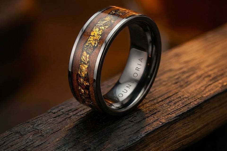 Echelon - Wood & Gold Foils