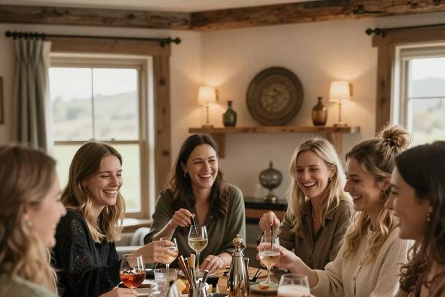 Hen Party in Chalet