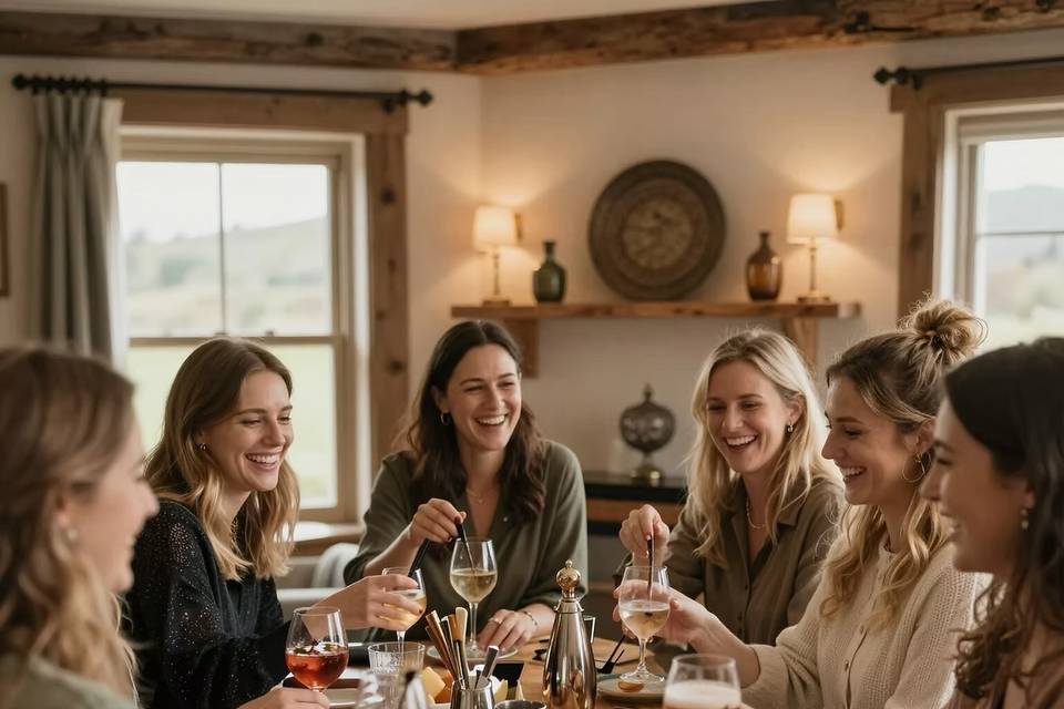 Hen Party in Chalet