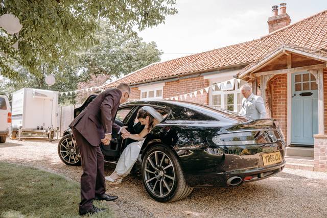 Wedding chauffeuring