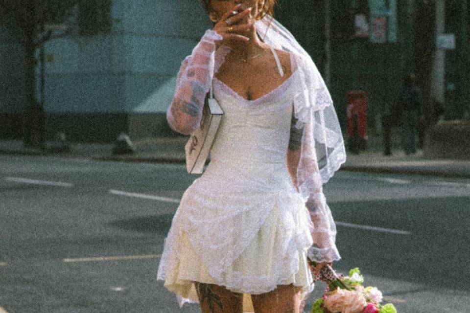 Bride on the loose