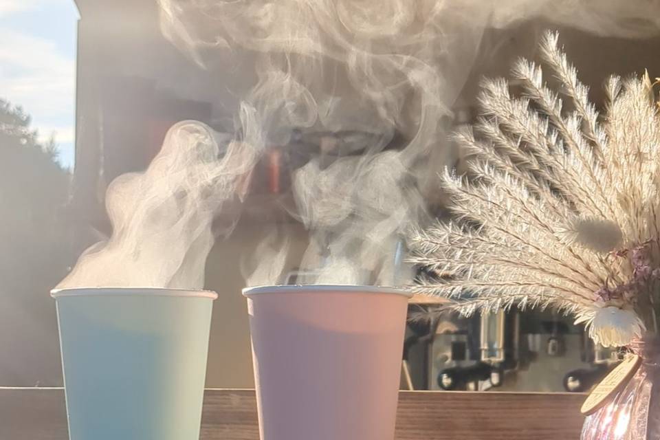 Delicious hot drinks