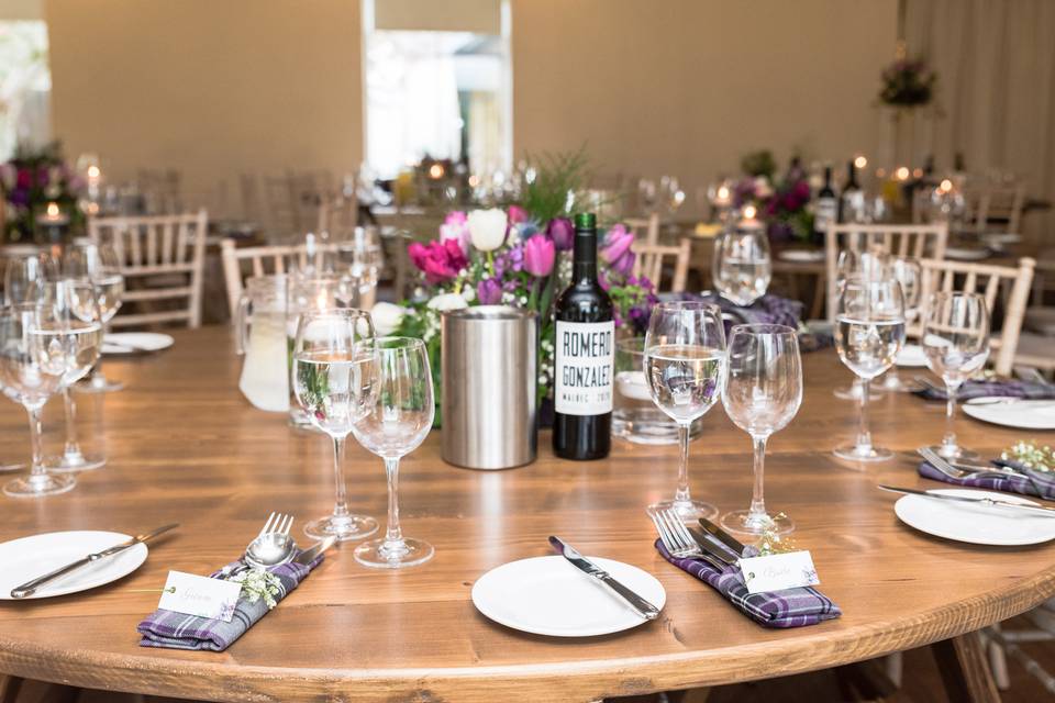 Beautiful rustic table