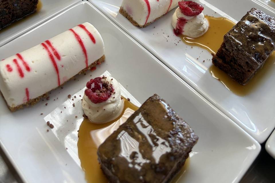 Duo of dessert