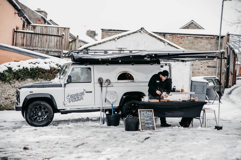 Newly converted Land Rover