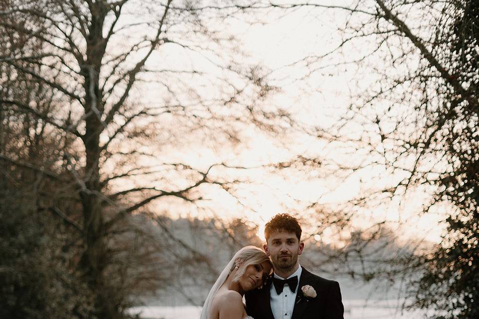 Beautiful winter wedding