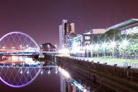 Mint Hotel Glasgow Night Shot