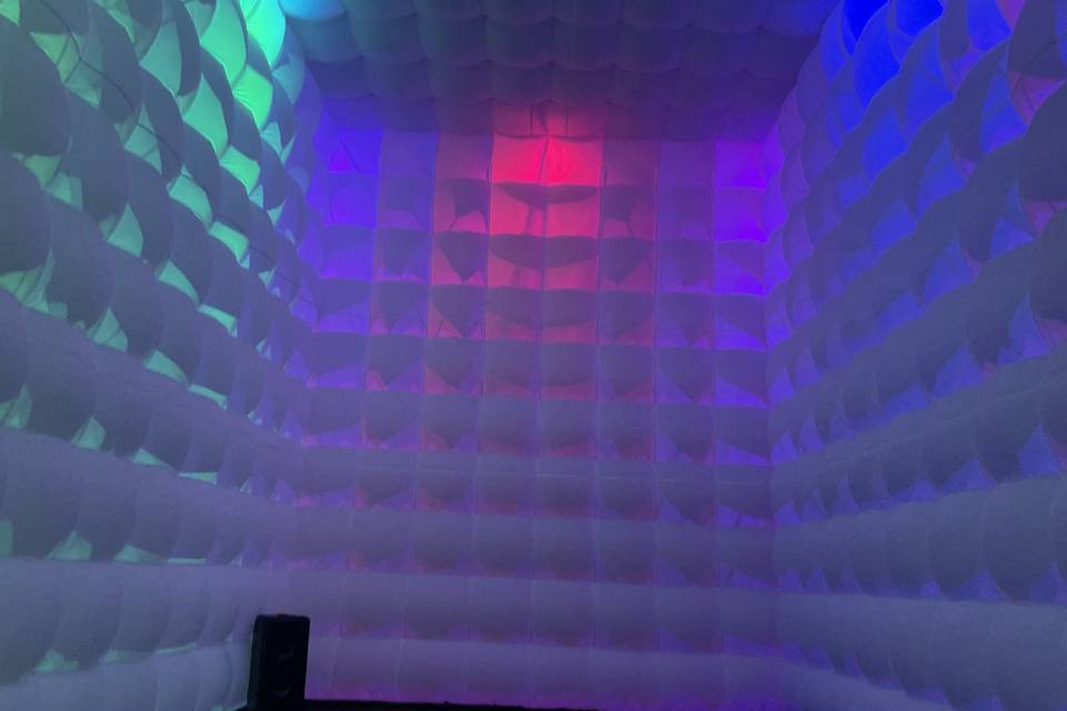 Disco cube interior
