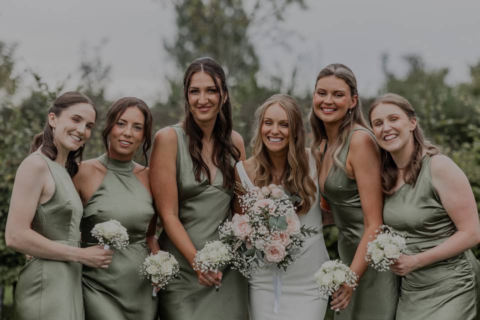 September bridal party