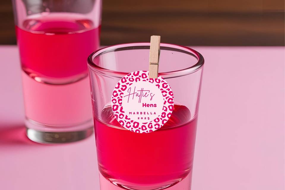 Hen night Drink Toppers