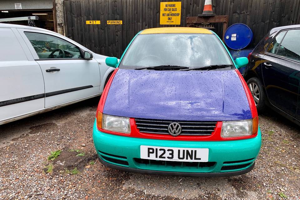 VW Polo Harlequin