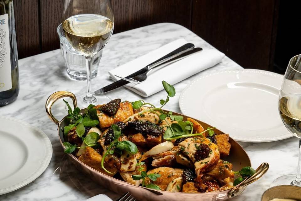 Roast Chicken, Tokyo Turnips