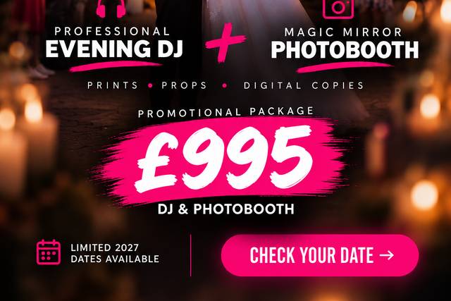 DJ & Photobooth Package
