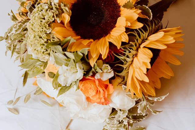 Sunflower bouquet