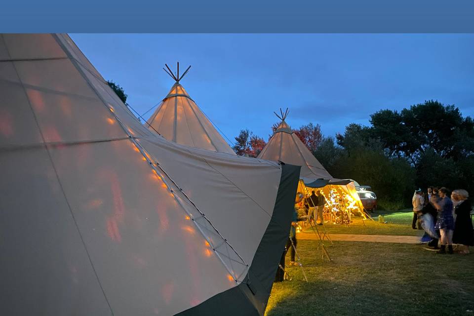 Tepee weddings