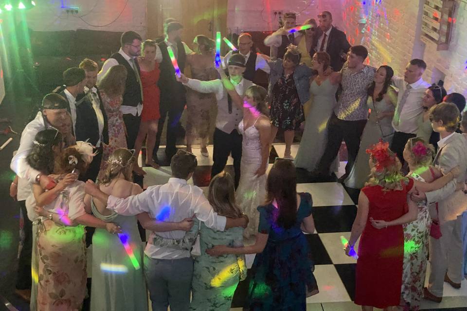 Full dance floors