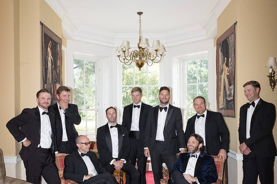 Groomsmen shot
