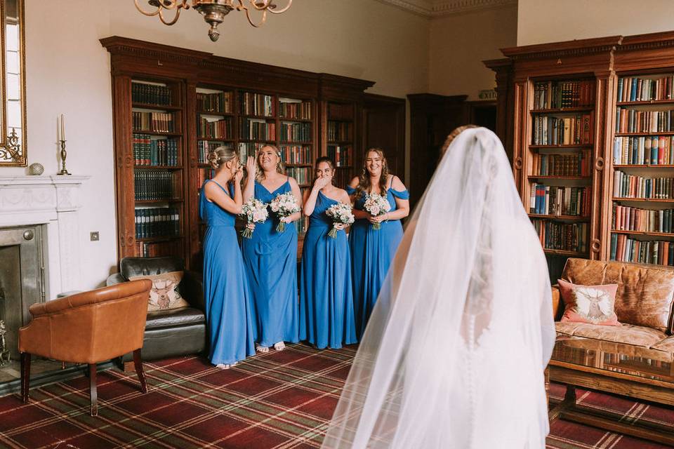Bridesmaid reveal