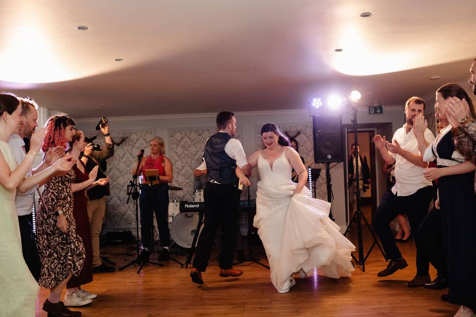 Ceilidh dancing