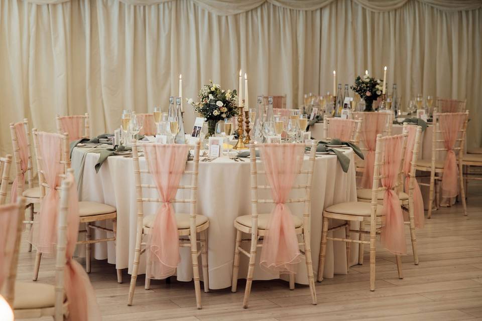 Pink set up