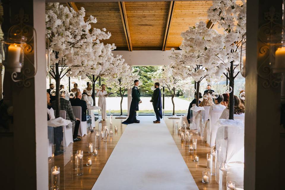 Ceremony blossoms