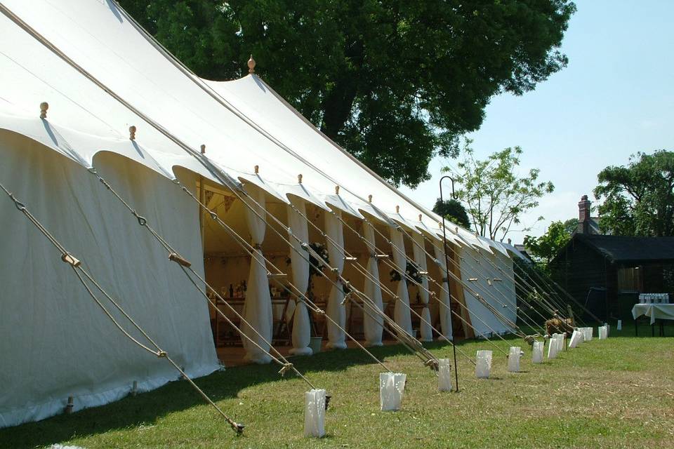 Wedding marquee hire