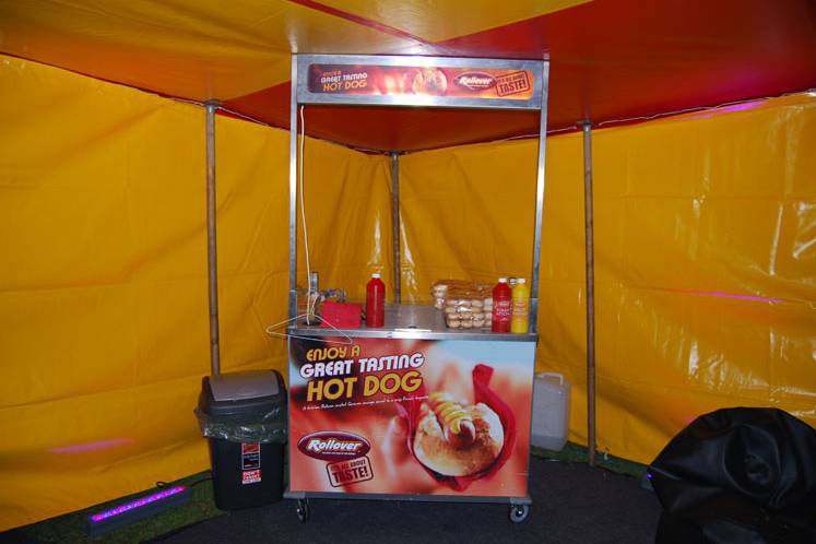 Hot dogs and candy floss hire