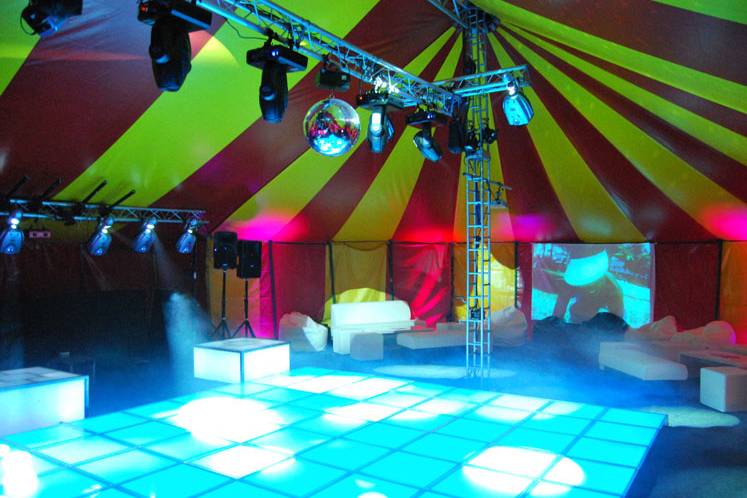 Led dance floor hire