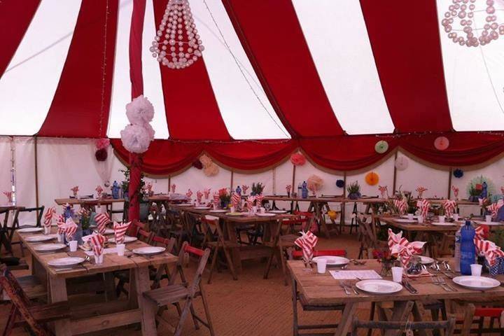 Medieval function tent