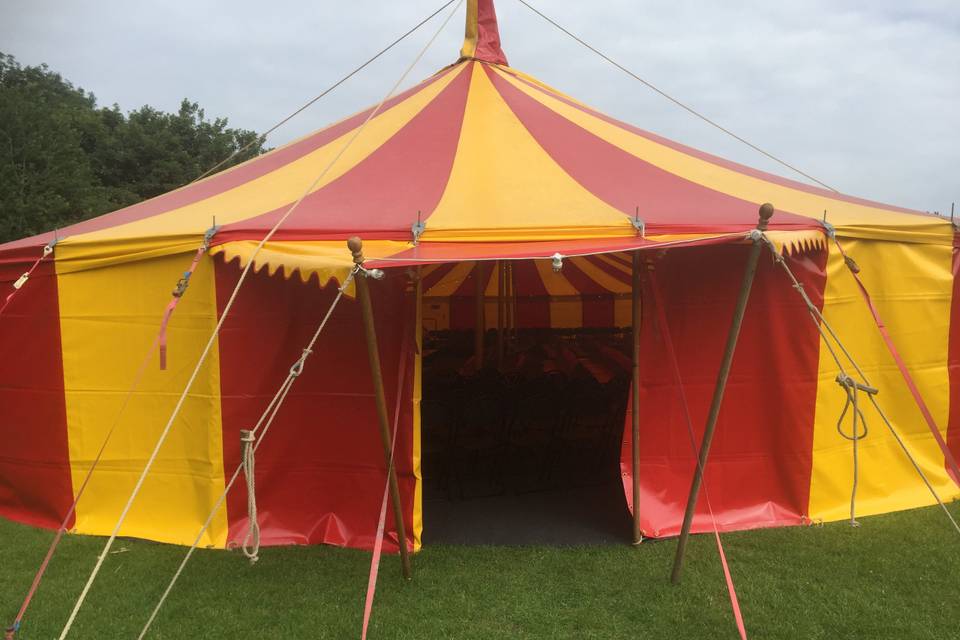 Festival marquees