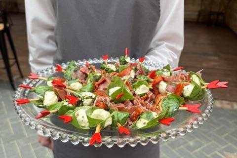 Mozzerella & Proscuitto Canape