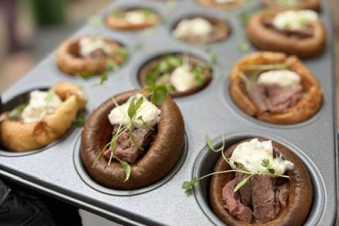Yorkshire Pudding Canape
