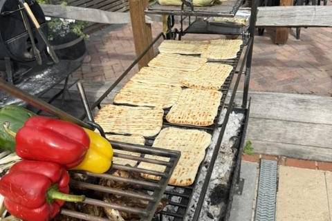 Our Grill in action