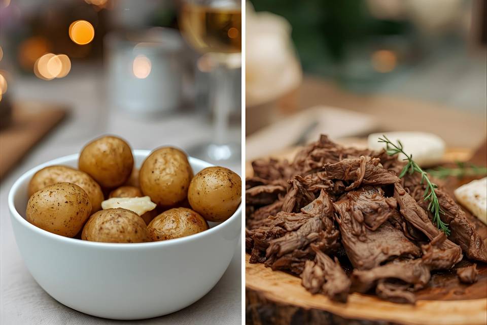 Sharing boards and bowls on ta