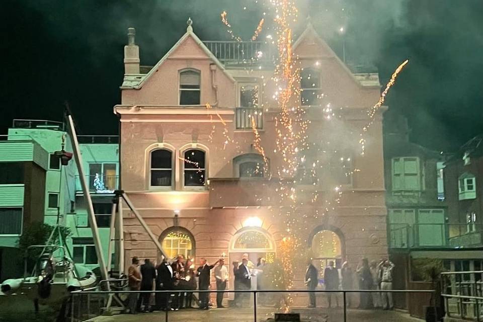 Fireworks on The Quay