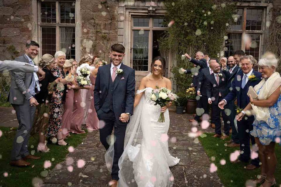 Askham Hall wedding Photograph