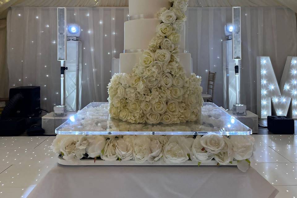 Floral Cake Table