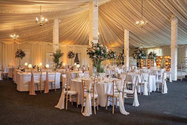 Dining in the Main Barn