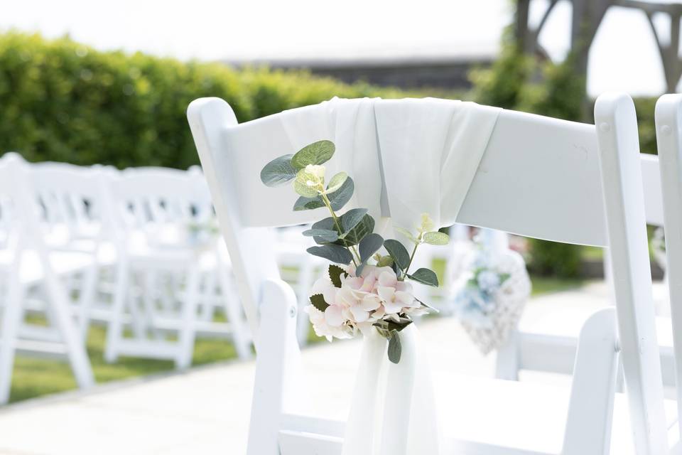 Ceremony chairs