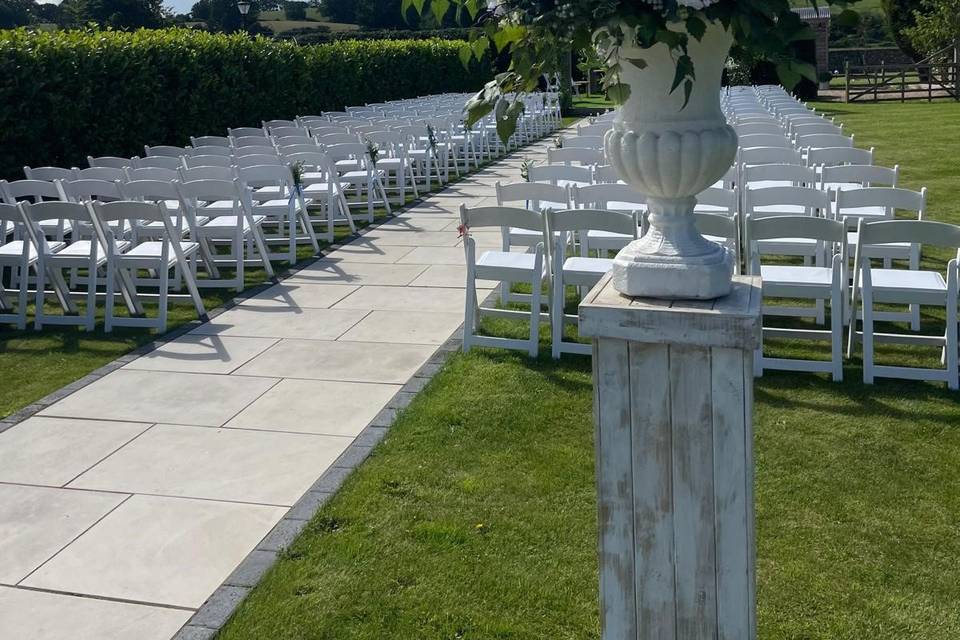 Outside ceremony