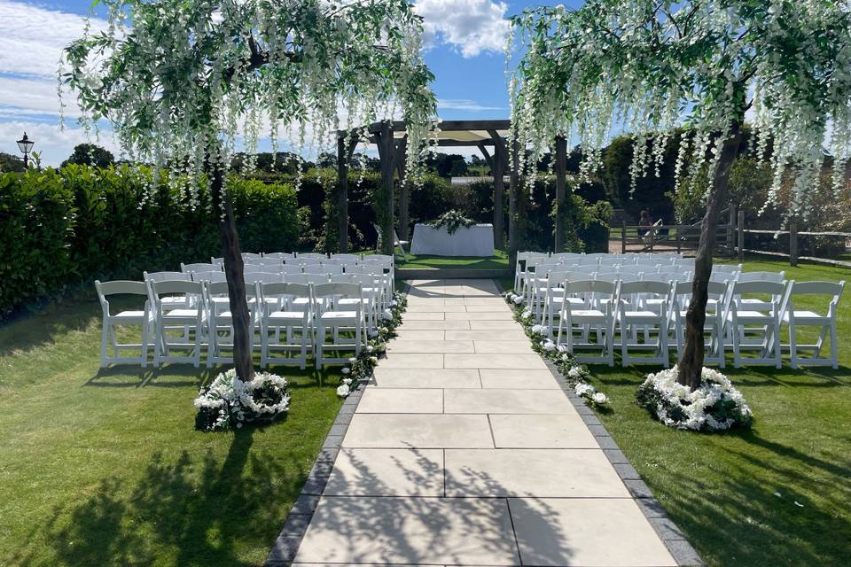 Outside ceremony