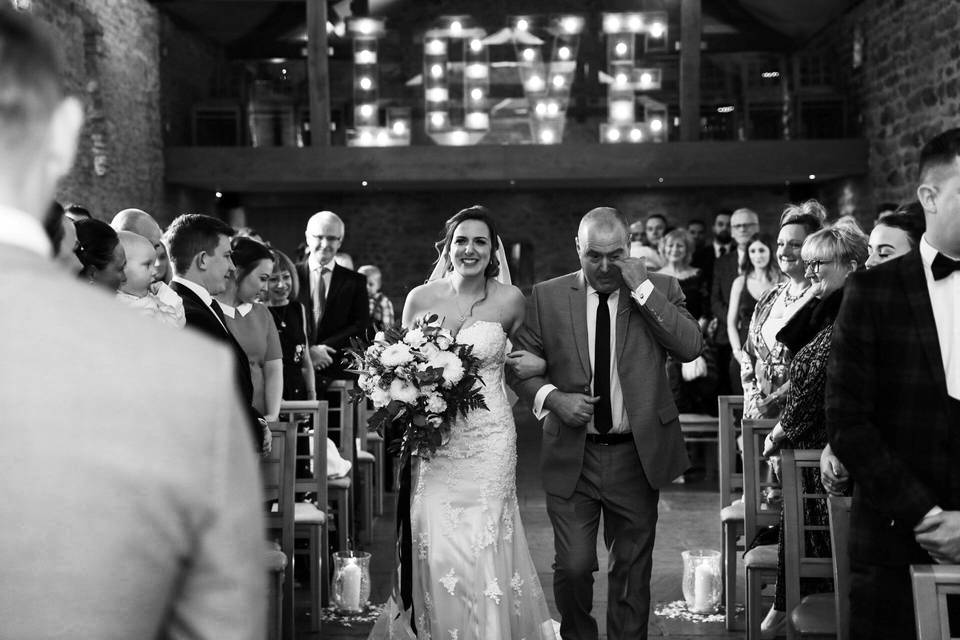 Dodford Manor Barn Wedding