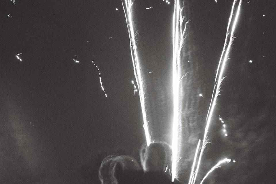 Fireworks on 35mm film