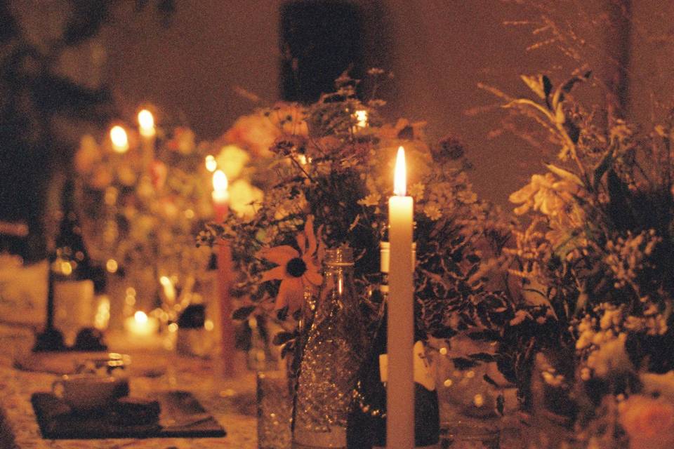Candlelight on 35mm film